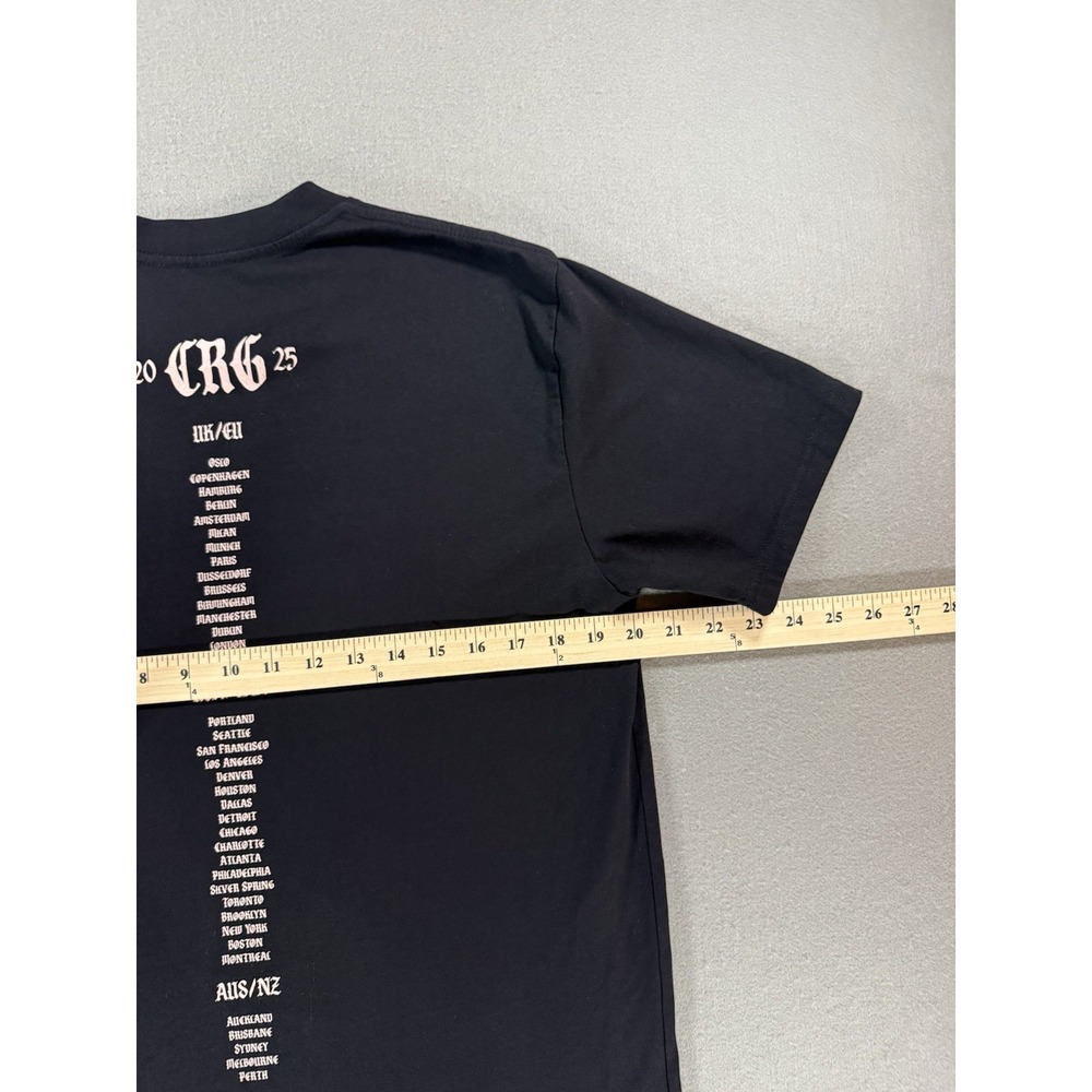 Central Cee 2025 Can't Rush Greatness World Tour Merch T Shirt Size M Black/ Pin - Picture 7 of 8